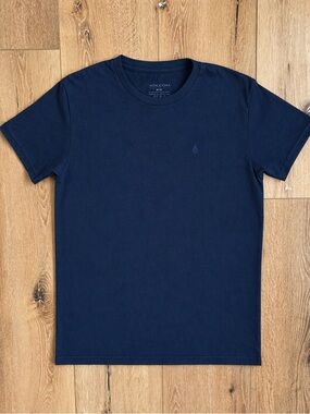 Volcom Men's Dark Navy Short Sleeve Crew Tee